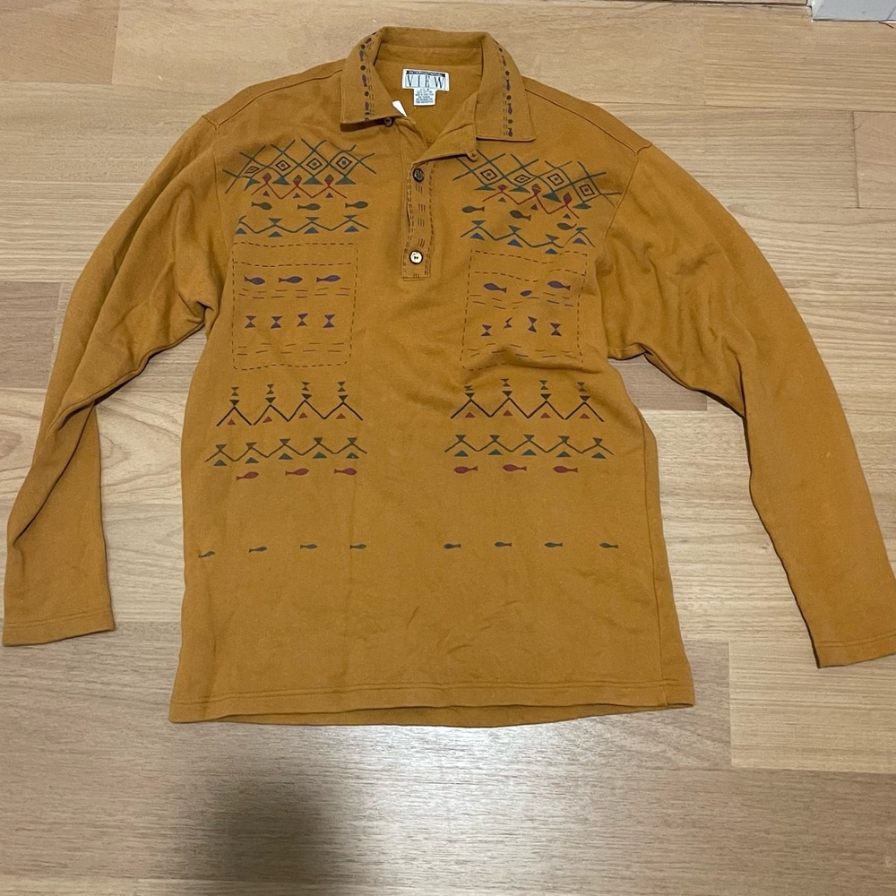 Preview International Mustard Cotton Shirt